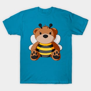 Bee Teddy Bear T-Shirt